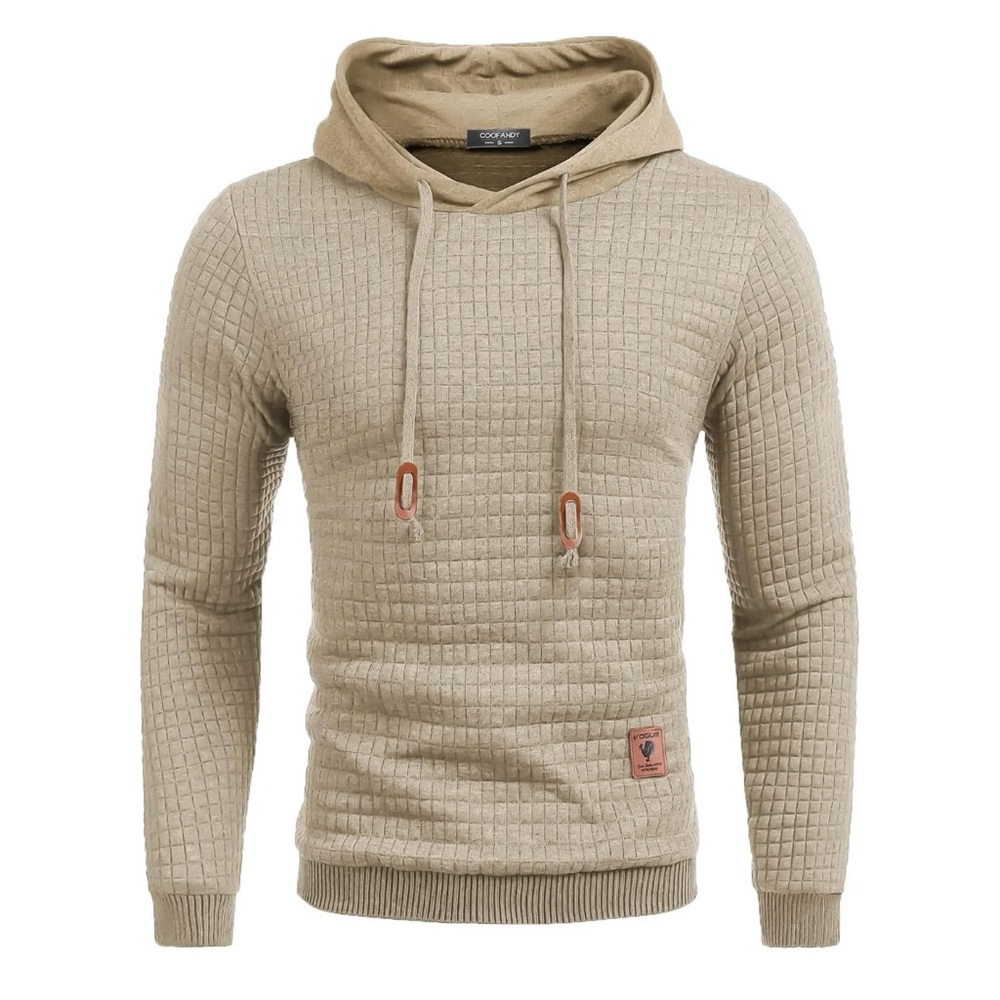 Men's Textured Hoodie